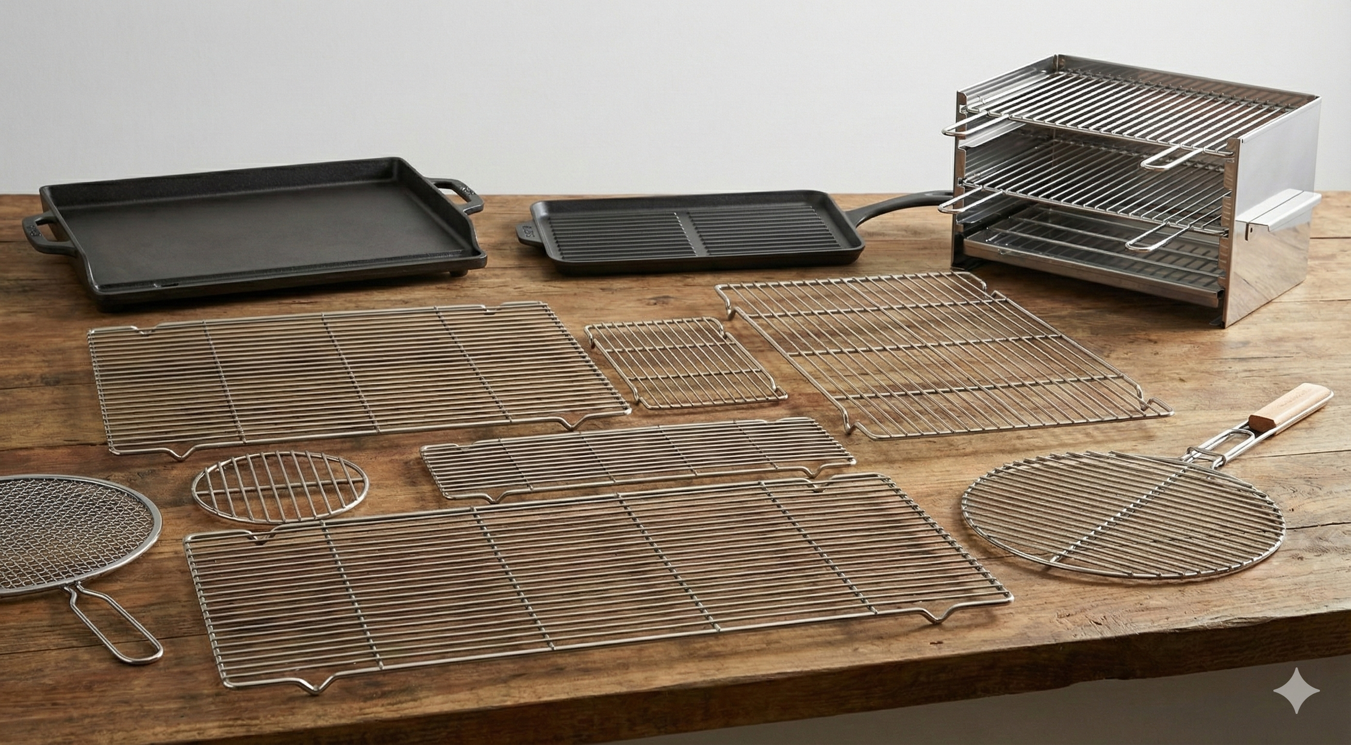 Grille inox 304 (400×600 & 600×800)