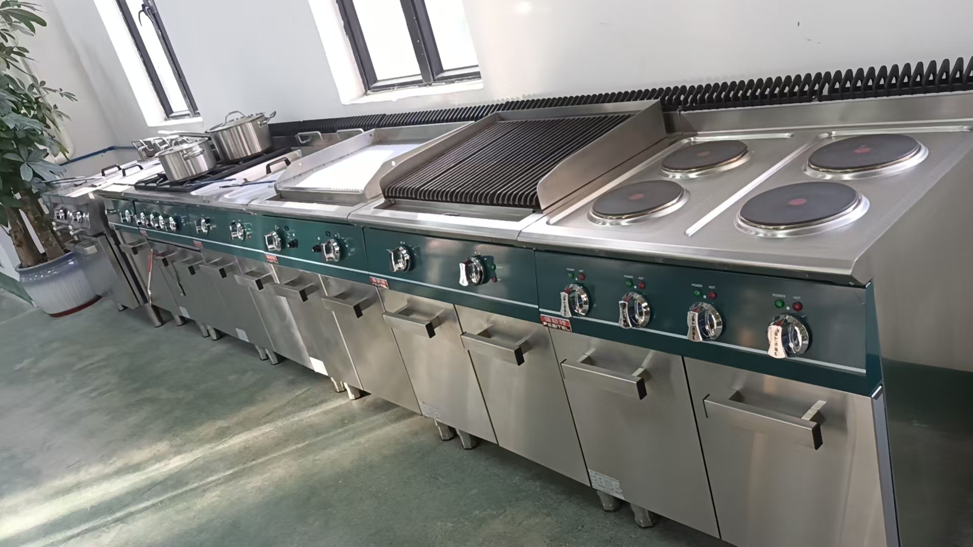 Ligne de cuisine modulaire 800